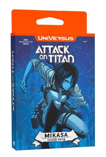 UniVersus Attack on Titan: Battle for Humanity Clash Deck - Mikasa