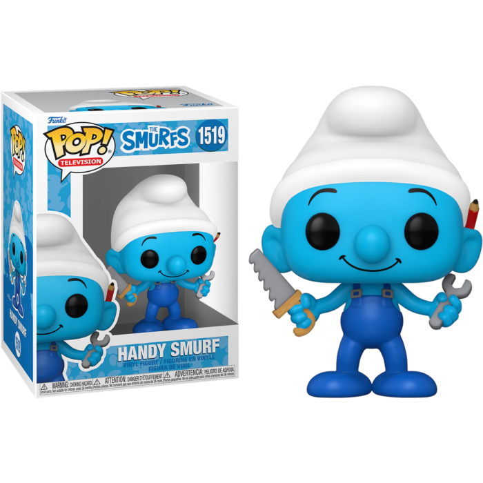 The Smurfs (1981) - Handy Smurf Pop! Vinyl Figure