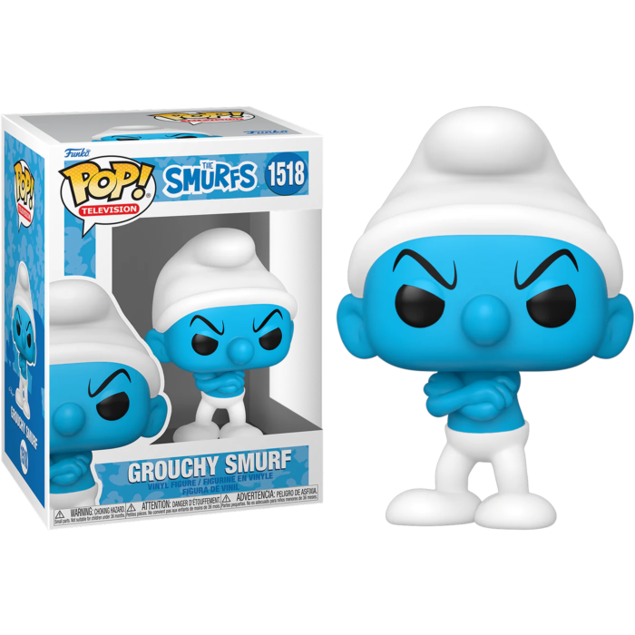 The Smurfs (1981) - Grouchy Smurf Pop! Vinyl Figure