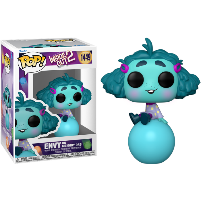 Inside Out 2 - Envy on Memory Orb Pop! Vinyl Figure