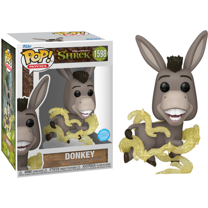 Shrek - Donkey (Glitter) DreamWorks 30th Anniversary Pop! Vinyl Figure