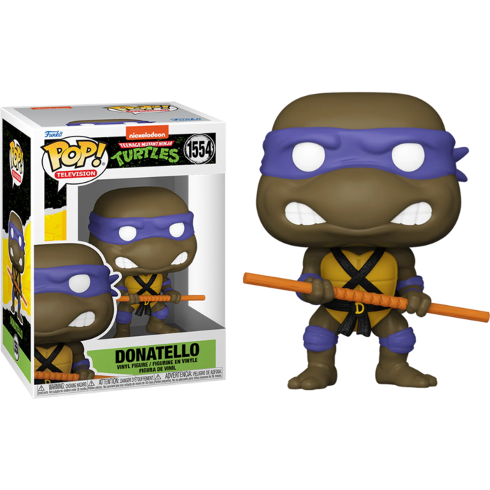 Teenage Mutant Ninja Turtles - Donatello with Bo Staff Pop! Vinyl Figure