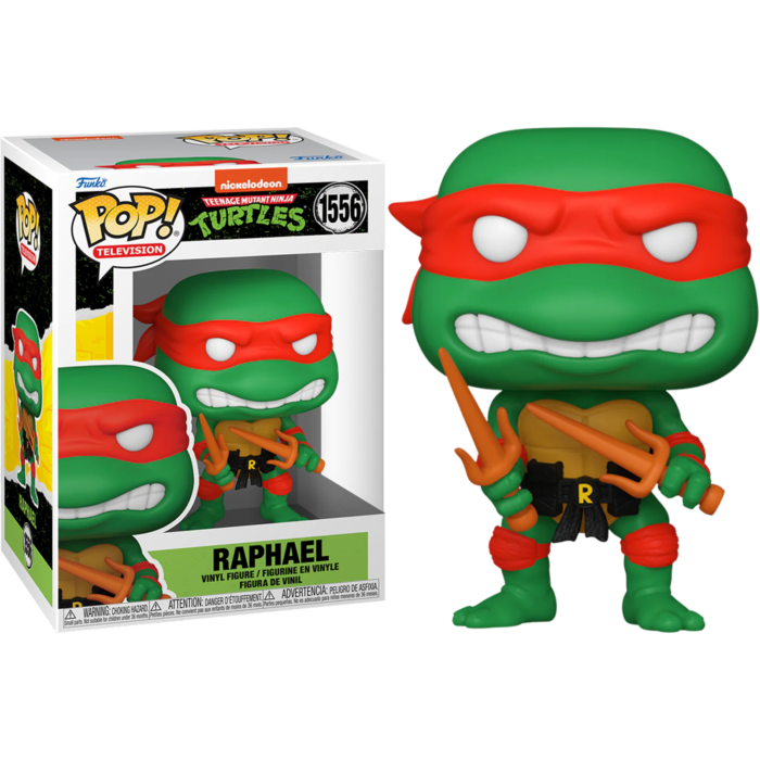 Teenage Mutant Ninja Turtles - Raphael with Training Sai Pop! Vinyl Figure