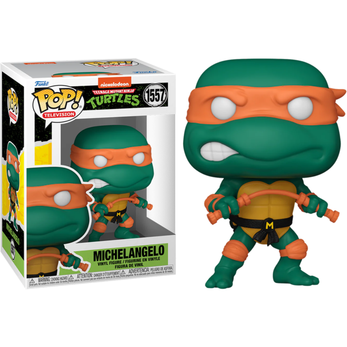 Teenage Mutant Ninja Turtles - Michelangelo with Training Nunchaku Pop! Vinyl Figure