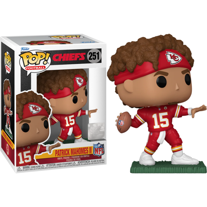 NFL Football - Patrick Mahomes II Chiefs Pop! Vinyl Figure