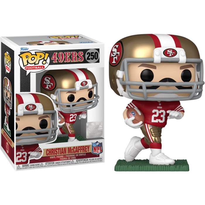 NFL Football - Christian McCaffrey San Fransisco 49ers Pop! Vinyl Figure