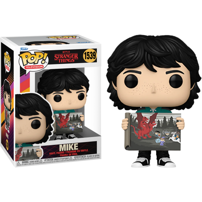 Stranger Things: Season 4 - Mike with Painting Pop! Vinyl Figure