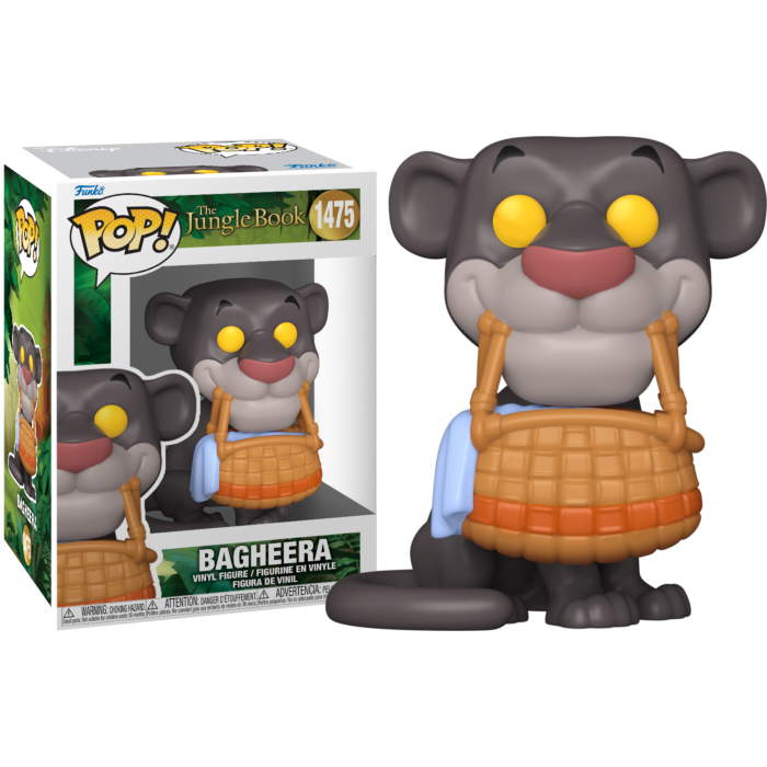 The Jungle Book (1967) - Bagheera with Basket Pop! Vinyl Figure