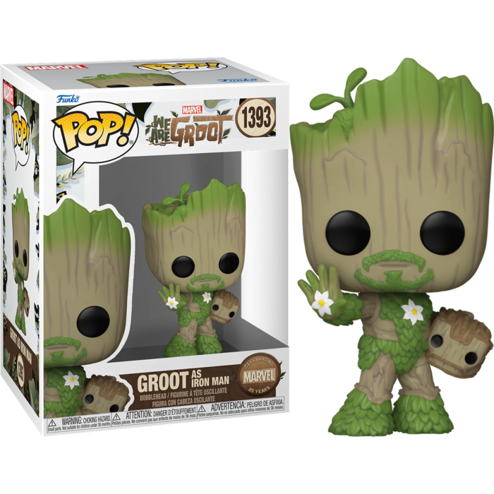 Marvel 85th Anniversary: We Are Groot - Groot as Iron Man Pop! Vinyl Figure