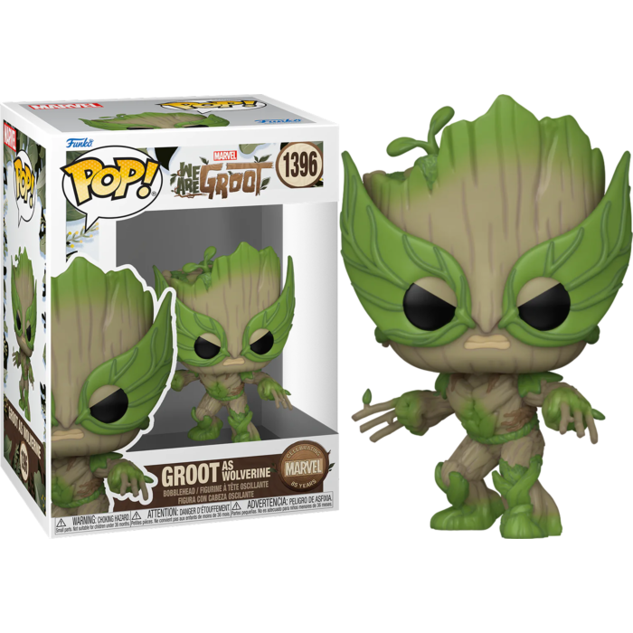 Marvel 85th Anniversary: We Are Groot - Groot as Wolverine Pop! Vinyl Figure