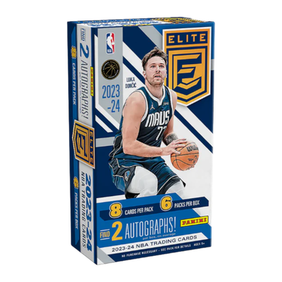 NBA - 23/24 Donruss Elite Basketball Cards (Display of 6) Sealed Box