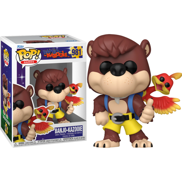 Banjo-Kazooie - Banjo with Kazooie Pop! Vinyl Figure