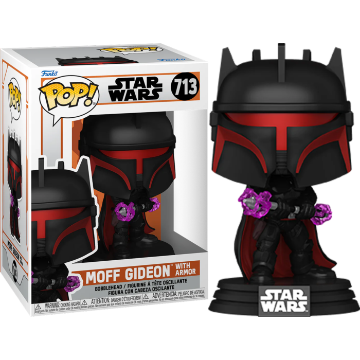 Pre-Order: Star Wars: The Mandalorian - Moff Gideon with Armor Pop! Vinyl Figure
