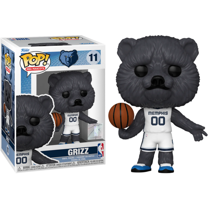NBA Basketball: Mascots - Grizz Memphis Grizzlies Pop! Vinyl Figure