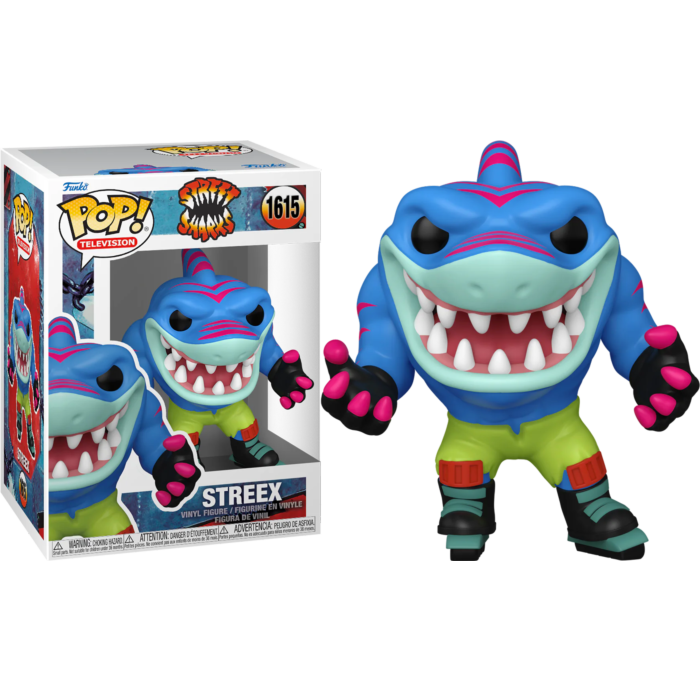 Street Sharks - Streex Pop! Vinyl Figure