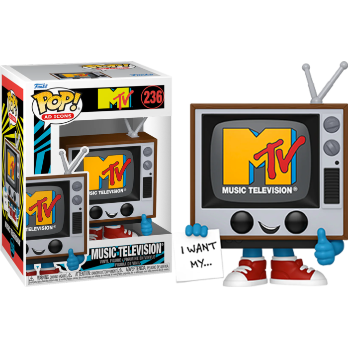 MTV - Music Television Pop! Vinyl Figure