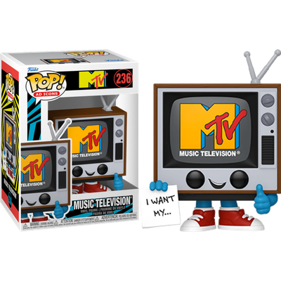 MTV - Music Television Pop! Vinyl Figure