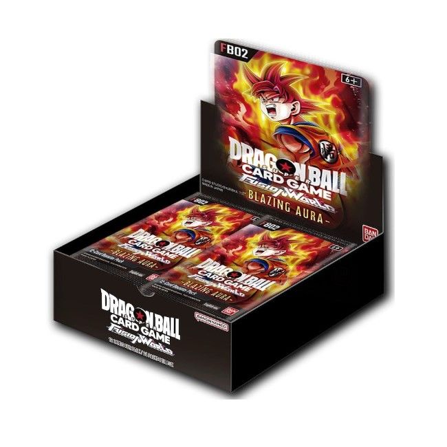 Dragon Ball Super Card Game Fusion World Booster Display Blazing Aura FB02 (Sealed box)