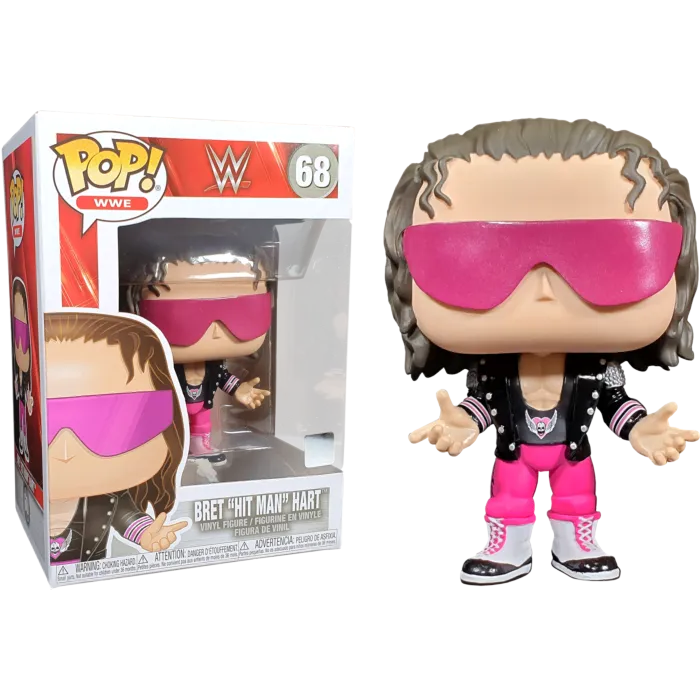 WWE - Bret &quot;Hit Man&quot; Hart Pop! Vinyl Figure