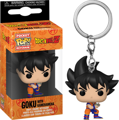 Dragon Ball Z - Goku with Kamehameha Pocket Pop! Vinyl Keychain