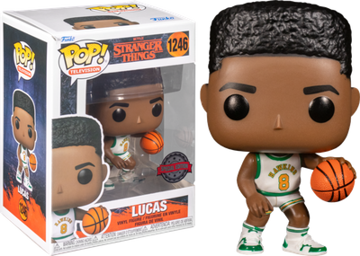 Stranger Things 4 - Lucas with Jersey Pop! Vinyl Figure