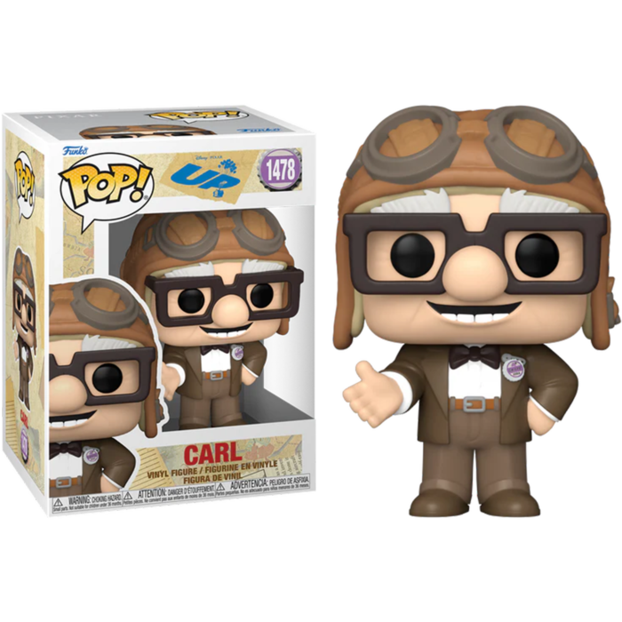 Up - Carl (with Aviator Hat) Pop! Vinyl Figure