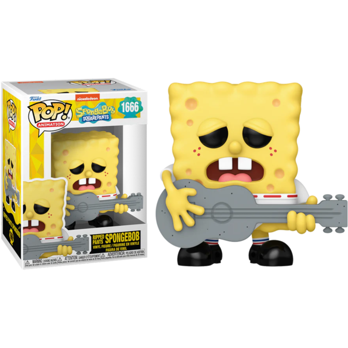 SpongeBob SquarePants: 25th Anniversary - Ripped Pants SpongeBob Pop! Vinyl Figure