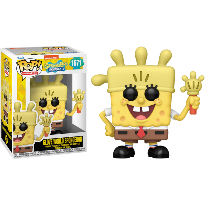 SpongeBob SquarePants: 25th Anniversary - Glove World SpongeBob Pop! Vinyl Figure