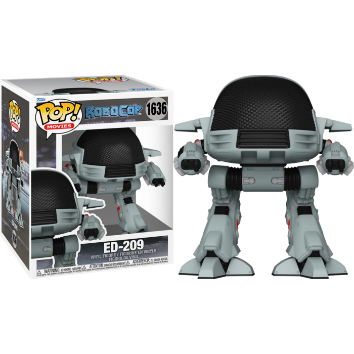 Order: Robocop - ED-209 Super Sized 6&quot; Pop! Vinyl Figure