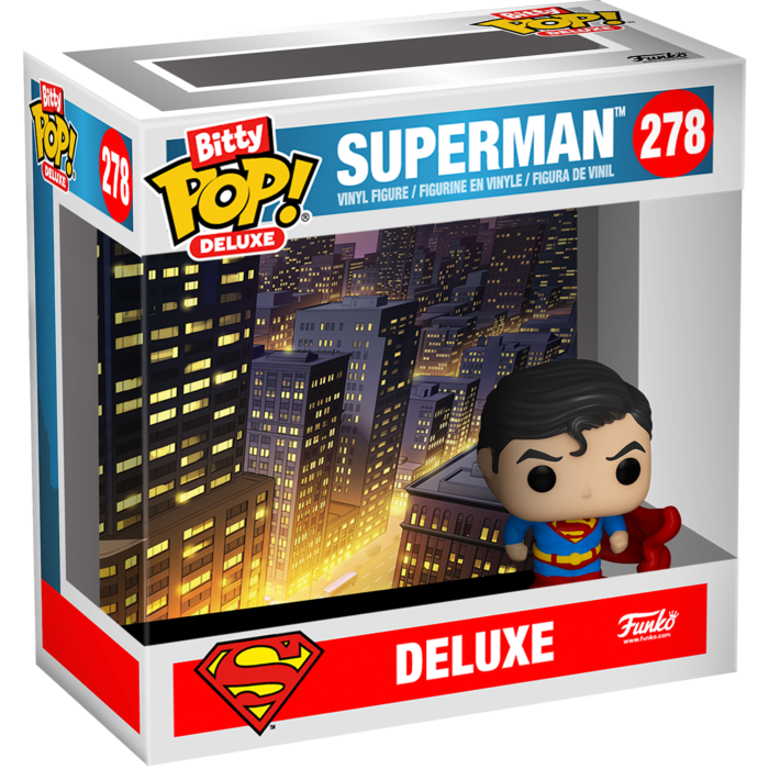 Superman - Superman Bitty Pop! Deluxe Vinyl Figure