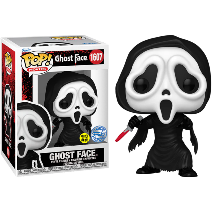 Scream - Ghostface with Knife Glow in the dark Pop! Vinyl Figure