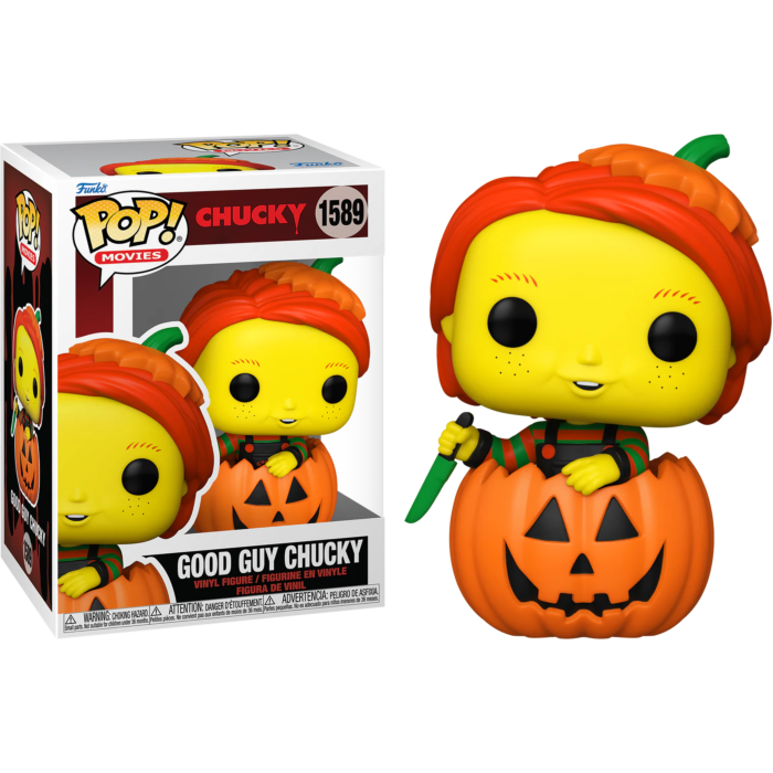 Child&#39;s Play - Good Guy Chucky in Pumpkin Pop! Vinyl Figure