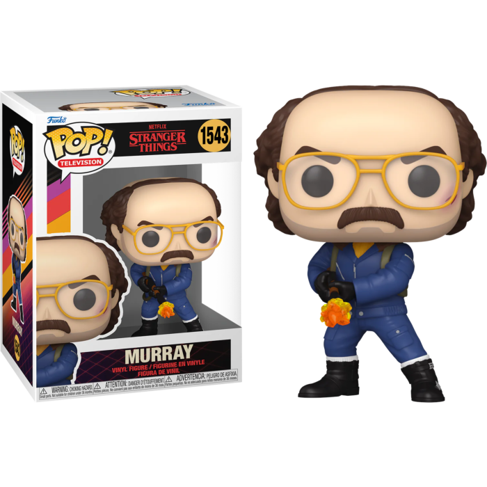 Stranger Things: Season 4 - Murray with Flamethrower Pop! Vinyl Figure
