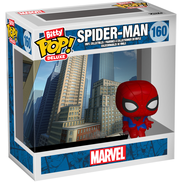 Spiderman- Spider-man Bitty Pop! Deluxe Vinyl Figure