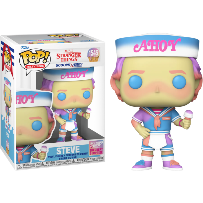 Stranger Things: Season 4 - Steve (Scoops Ahoy) Pop! Vinyl Figure