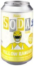 Mighty Morphin Power Rangers- Yellow Ranger Vinyl SODA Figure in Collector Can