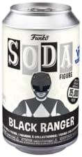 Mighty Morphin Power Rangers- Black Ranger Vinyl SODA Figure in Collector Can