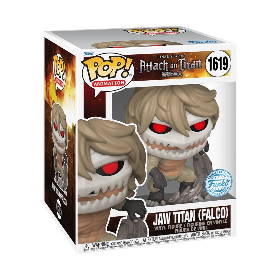 Attack on TItan: Jaw Titan (Falco)  Deluxe Pop Vinyl Figure