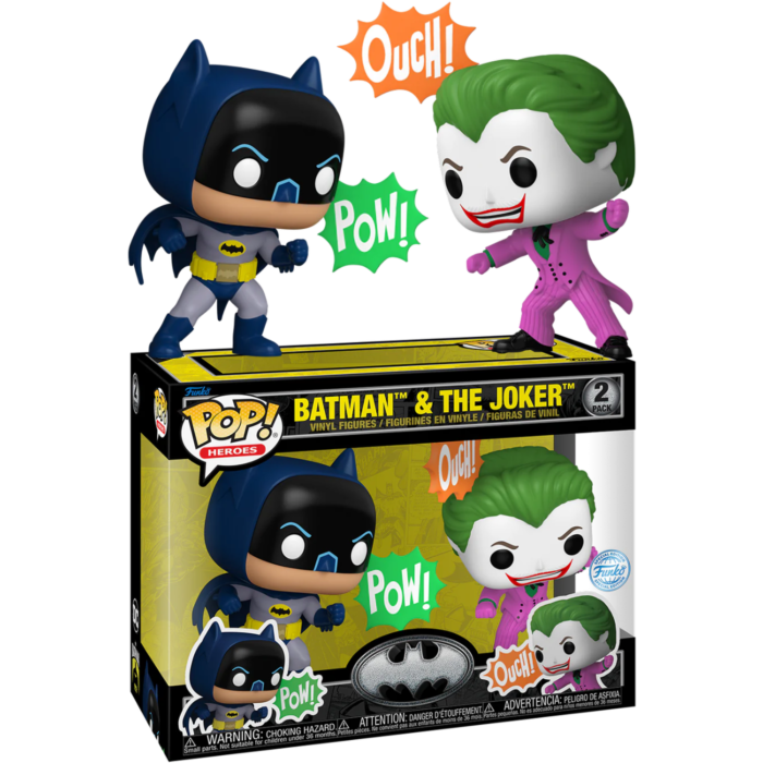 Batman - Batman &amp; The Joker (1966) 85th Anniversary Pop! Vinyl Figure 2-Pack