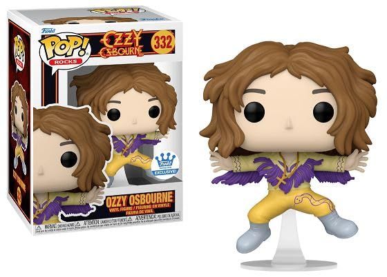 Ozzy Osbourne- Ozzy Osbourne in Purple Fringe Outfit Pop! Vinyl Figure (Funko  Exclusive)