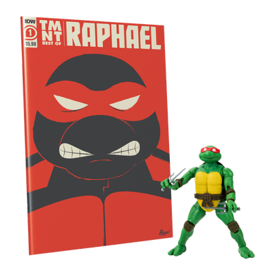 Teenage Mutant Ninja Turtles (comics) - Raphael BST AXN Action Figure &amp; Comic Book (Wave 2) - alternate product image 2