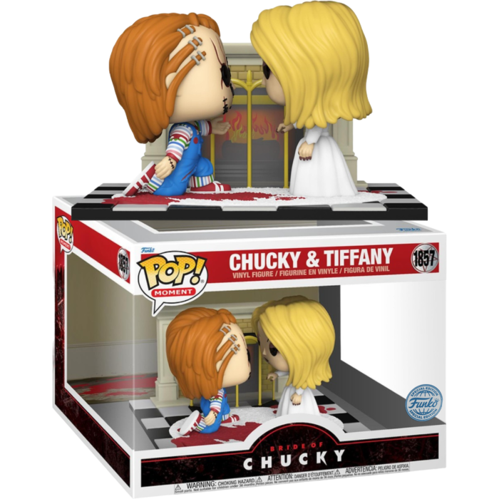 Bride of Chucky - Chucky &amp; Tiffany Pop! Moment Vinyl Figure