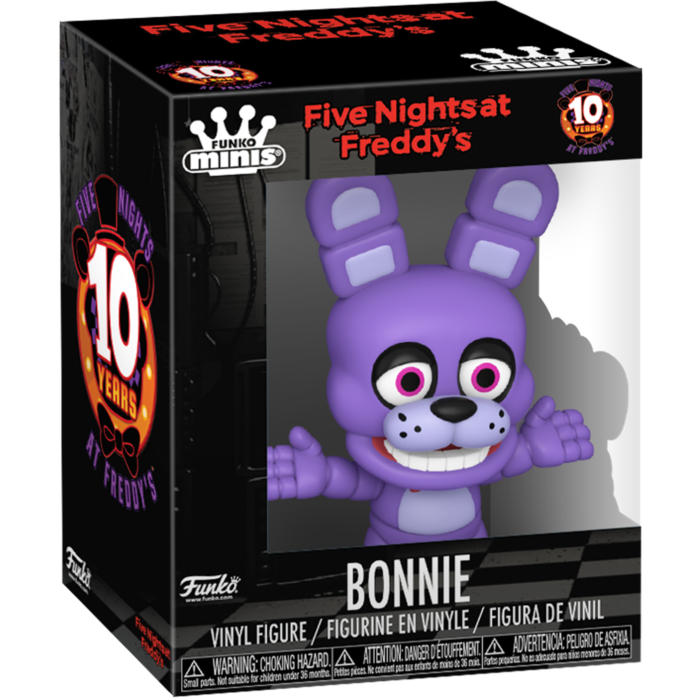 Five Nights at Freddy's: 10th Anniversary - 3" Scale Mini Vinyl Figure- Bonnie
