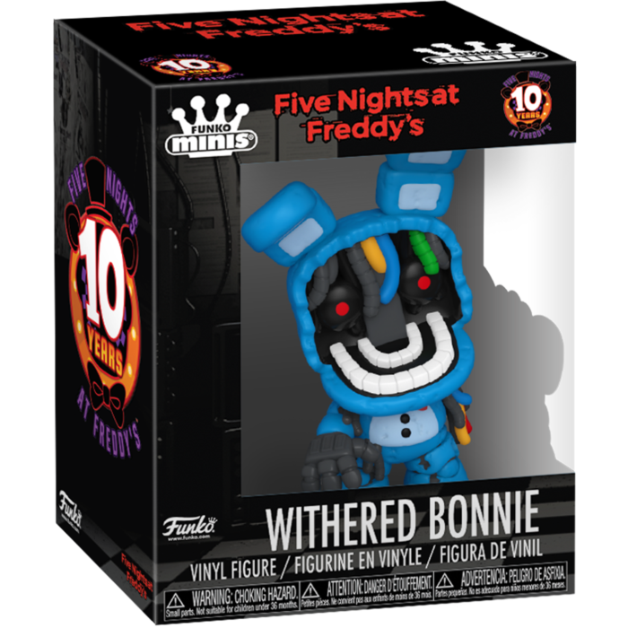 Five Nights at Freddy's: 10th Anniversary - 3" Scale Mini Vinyl Figure- Withered Bonnie
