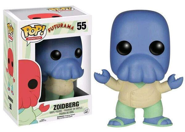 Futurama - Zoidberg (Universe Blue) Pop Vinyl Figure