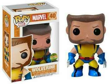 Marvel X-men - Wolverine Unmasked Pop Vinyl Figure (Toytastik Exclusive)