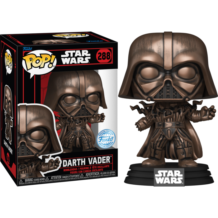 Star Wars - Darth Vader Bronze Metallic Pop! Vinyl Figure