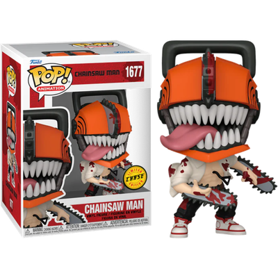 Chainsaw Man - Chainsaw Man Chase Pop! Vinyl Figure Bundle of 2 - Mighty Toys Australia