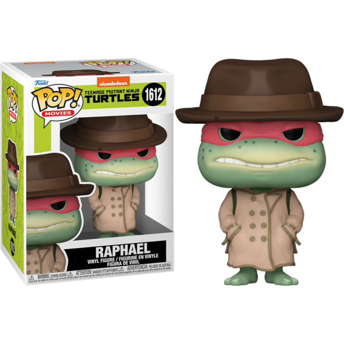 Teenage Mutant Ninja Turtles - Raphael in Coat Pop! Vinyl Figure