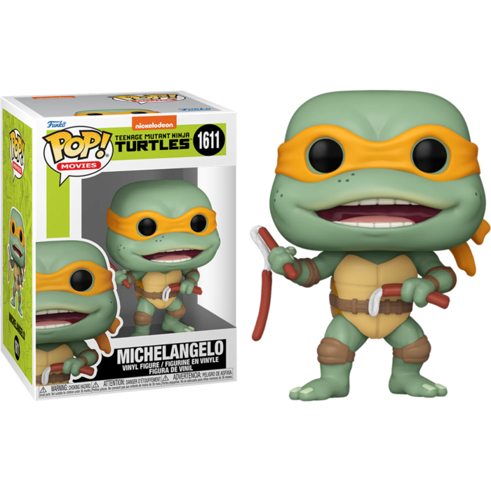 Teenage Mutant Ninja Turtles - Michelangelo with Sausage Nunchucks Pop! Vinyl Figure